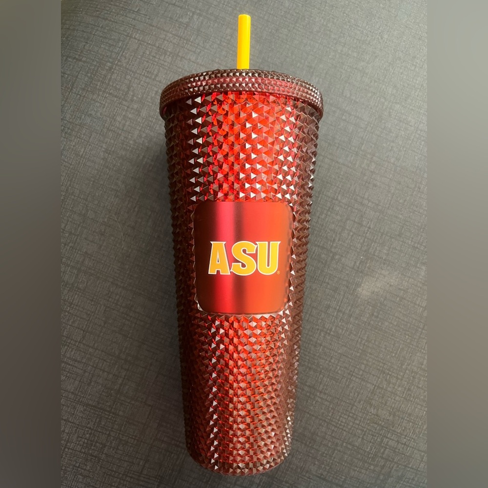 Starbucks ASU Tumbler with Yellow Straw - Picture 7 of 7